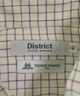 DISTRICT（ディストリクト）カジュアルシャツ 白 サイズ:41(XL位) メンズ/2200640073411