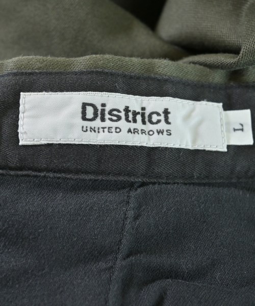 DISTRICT（ディストリクト）チノパン カーキ サイズ:L メンズ/2200640073626