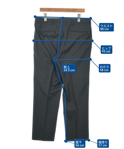 DISTRICT（ディストリクト）スラックス グレー サイズ:L メンズ/2200640073671