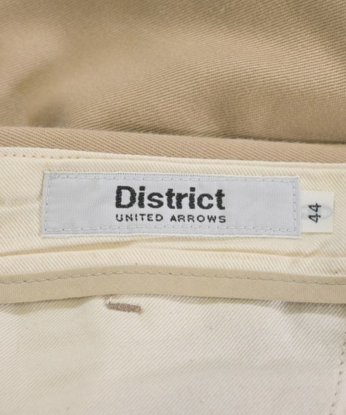 DISTRICT（ディストリクト）チノパン ベージュ サイズ:44(S位) メンズ/2200621761030