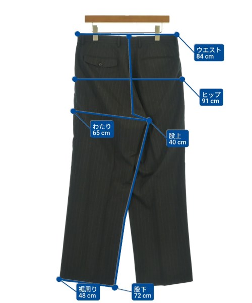 DISTRICT（ディストリクト）スラックス 黒 サイズ:48(L位) メンズ/2200626613037