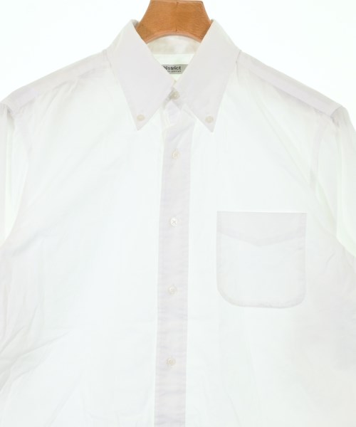 DISTRICT（ディストリクト）カジュアルシャツ 白 サイズ:-(XL位) メンズ/2200621753028