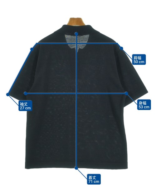 DISTRICT（ディストリクト）ニット・セーター 紺 サイズ:M メンズ/2200634206030