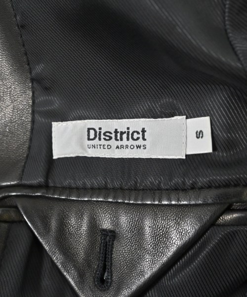 DISTRICT（ディストリクト）カジュアルジャケット 黒 サイズ:S メンズ/2200614794083