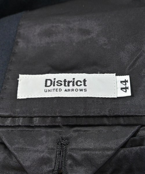 DISTRICT（ディストリクト）カジュアルジャケット 紺 サイズ:44(S位) メンズ/2200614794090