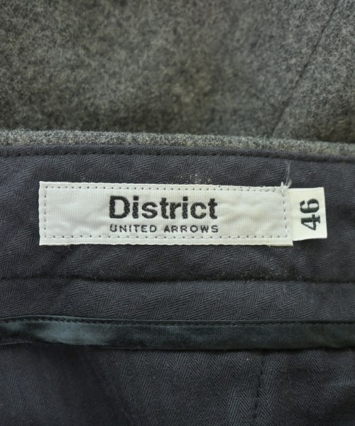DISTRICT（ディストリクト）スラックス グレー サイズ:46(M位) メンズ/2200609050170