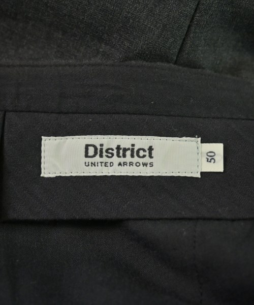 DISTRICT（ディストリクト）スラックス グレー サイズ:50(XL位) メンズ/2200621276015