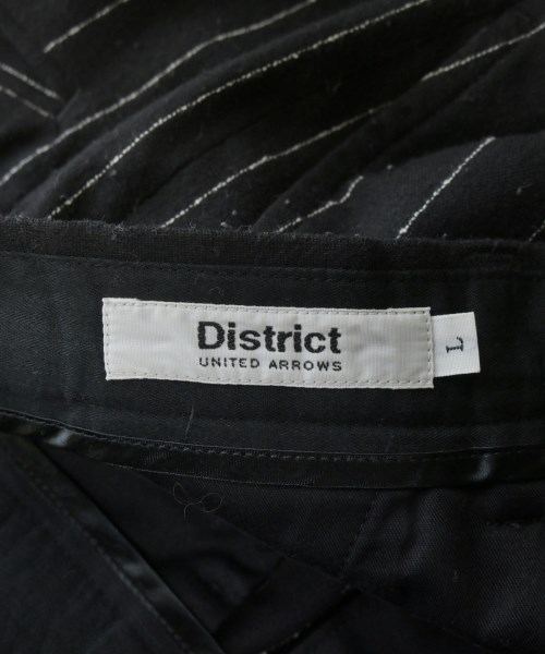 DISTRICT（ディストリクト）スラックス 黒 サイズ:L メンズ/2200673100061