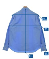 DISTRICT（ディストリクト）カジュアルシャツ 青 サイズ:S メンズ/2200671837082