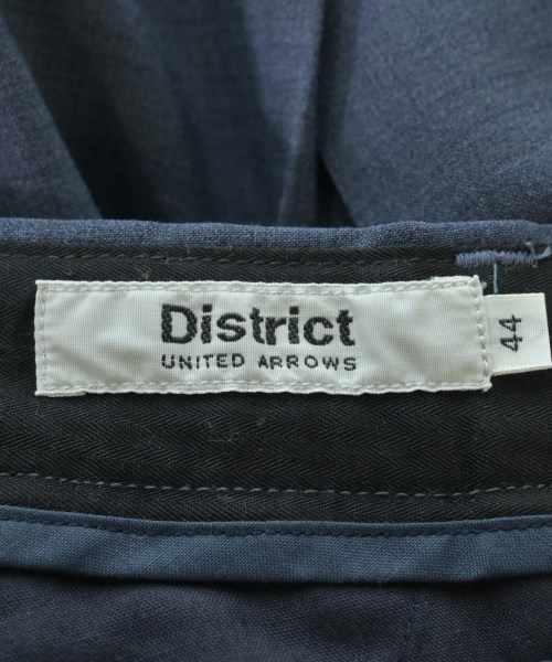 DISTRICT（ディストリクト）スラックス 紺 サイズ:44(S位) メンズ/2200680231048