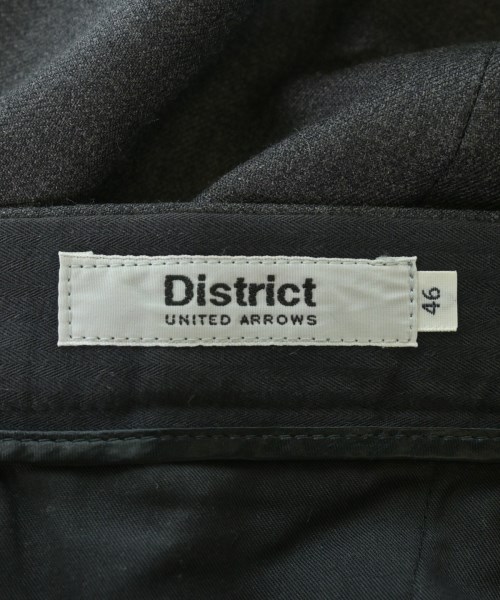 DISTRICT（ディストリクト）スラックス グレー サイズ:46(M位) メンズ/2200680231055