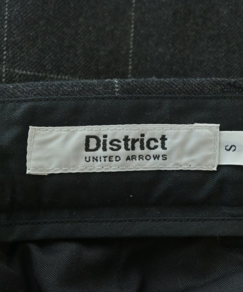 DISTRICT（ディストリクト）スラックス グレー サイズ:S メンズ/2200680231062