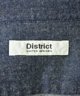 DISTRICT（ディストリクト）カジュアルシャツ 紺 サイズ:L メンズ/2200694562022