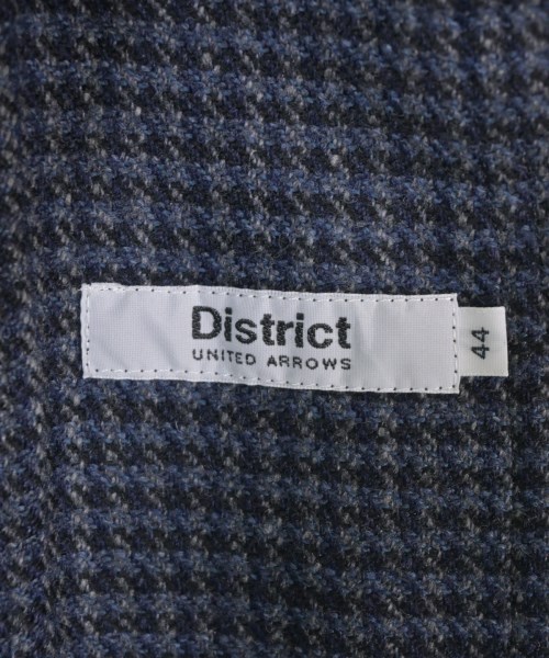 DISTRICT（ディストリクト）ジャケット 紺 サイズ:44(S位) メンズ/2200694714049