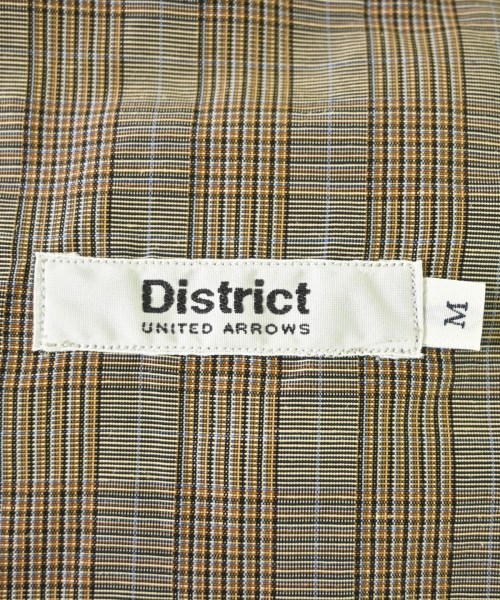 DISTRICT（ディストリクト）カジュアルジャケット ベージュ サイズ:M メンズ/2200692276211