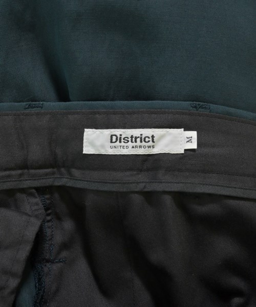 DISTRICT（ディストリクト）クロップドパンツ 緑 サイズ:M メンズ/2200698125049