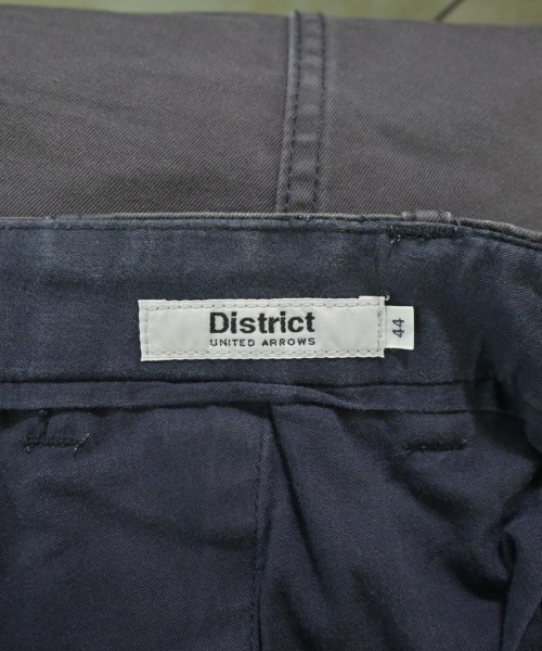 DISTRICT（ディストリクト）クロップドパンツ グレー サイズ:44(S位) メンズ/2200698125056
