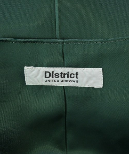 DISTRICT（ディストリクト）ドレスシャツ 緑 サイズ:44(S位) メンズ/2200698125162