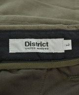 DISTRICT（ディストリクト）カーゴパンツ カーキ サイズ:L メンズ/2200697920591