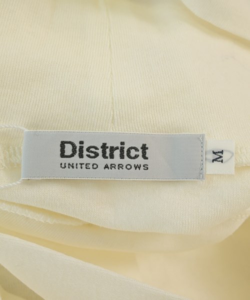 DISTRICT（ディストリクト）Tシャツ・カットソー 白 サイズ:M メンズ/2200655824046