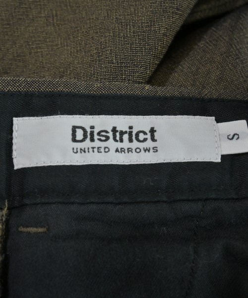 DISTRICT（ディストリクト）スラックス 茶 サイズ:S メンズ/2200659036124