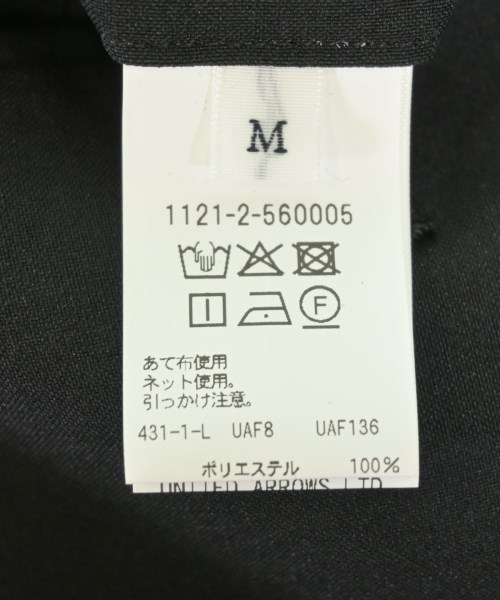 DISTRICT（ディストリクト）スラックス 黒 サイズ:M メンズ/2200710494054