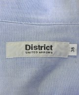 DISTRICT（ディストリクト）カジュアルシャツ 青 サイズ:38(S位) メンズ/2200717807178