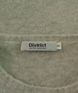 DISTRICT（ディストリクト）ニット・セーター グレー サイズ:S メンズ/2200646028057