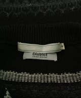 DISTRICT（ディストリクト）ニット・セーター 黒 サイズ:1(S位) メンズ/2200646028064