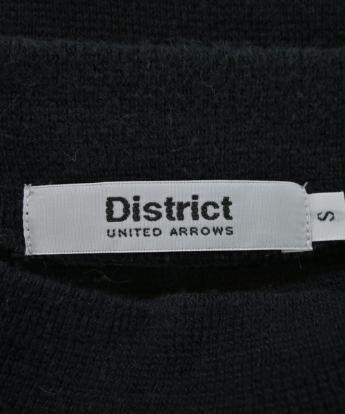 DISTRICT（ディストリクト）Tシャツ・カットソー 黒 サイズ:S メンズ/2200646028071