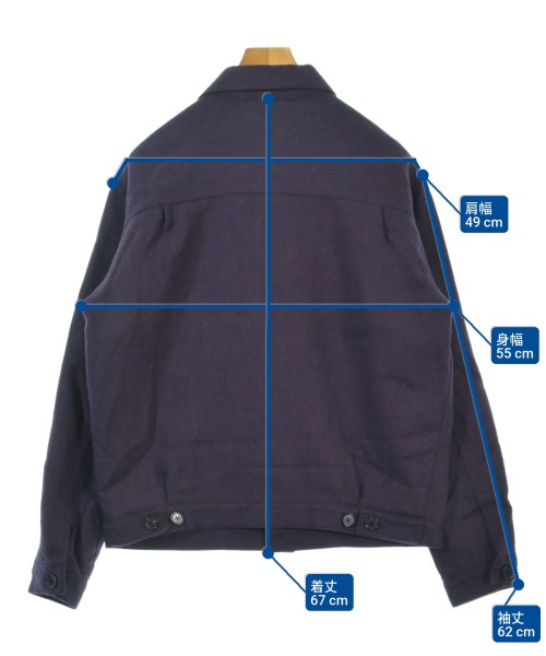 DISTRICT（ディストリクト）ブルゾン 紫 サイズ:L メンズ/2200642210494