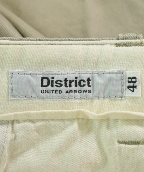DISTRICT（ディストリクト）チノパン カーキ サイズ:48(L位) メンズ/2200640892029