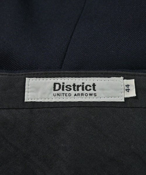 DISTRICT（ディストリクト）スラックス 紺 サイズ:44(S位) メンズ/2200700452057
