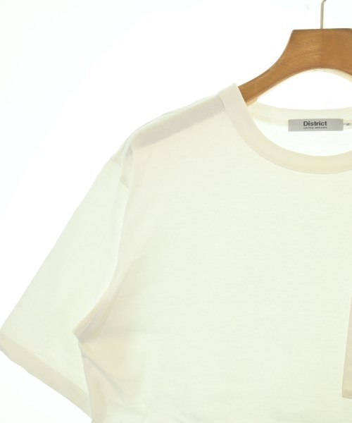 DISTRICT（ディストリクト）Tシャツ・カットソー 白 サイズ:S メンズ/2200700452101