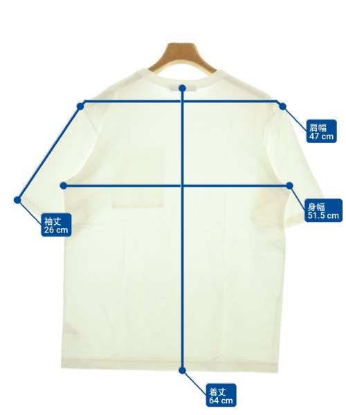 DISTRICT（ディストリクト）Tシャツ・カットソー 白 サイズ:S メンズ/2200700452125