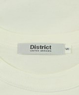DISTRICT（ディストリクト）Tシャツ・カットソー 白 サイズ:S メンズ/2200700452125