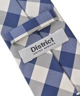 DISTRICT（ディストリクト）ネクタイ 白 サイズ:- メンズ/2200704642171
