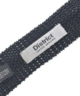DISTRICT（ディストリクト）ネクタイ 黒 サイズ:- メンズ/2200704642980