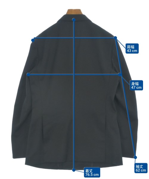 DISTRICT（ディストリクト）テーラードジャケット 黒 サイズ:46(M位) メンズ/2200662619017