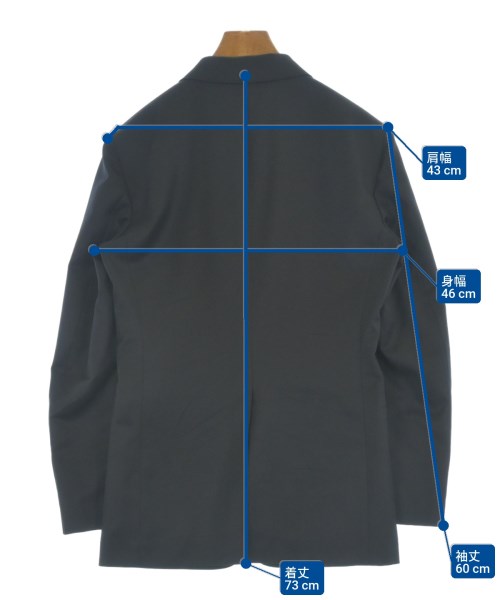 DISTRICT（ディストリクト）テーラードジャケット 黒 サイズ:44(S位) メンズ/2200662619024