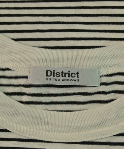 DISTRICT（ディストリクト）Tシャツ・カットソー 白 サイズ:L メンズ/2200662738121