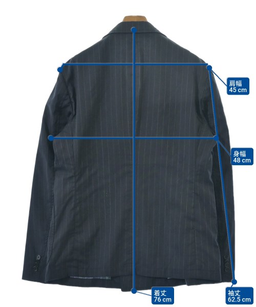 DISTRICT（ディストリクト）テーラードジャケット 紺 サイズ:50(XL位) メンズ/2200662241072