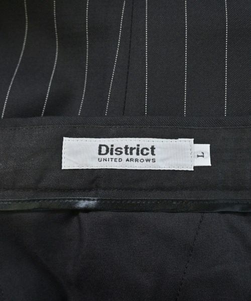 DISTRICT（ディストリクト）スラックス 黒 サイズ:L メンズ/2200662241157