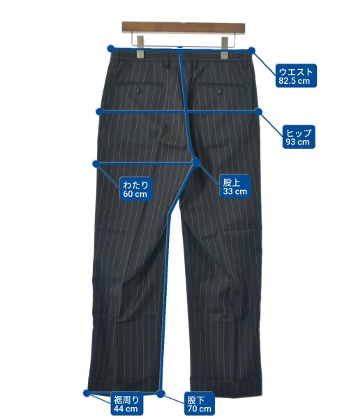 DISTRICT（ディストリクト）スラックス 黒 サイズ:L メンズ/2200662241157