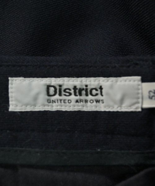 DISTRICT（ディストリクト）スラックス 紺 サイズ:52(XXL位) メンズ/2200677027012