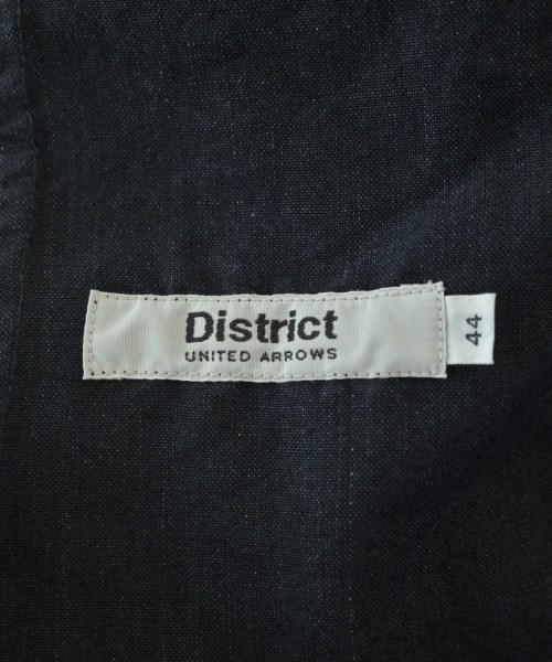 DISTRICT（ディストリクト）ジャケット 黒 サイズ:44(S位) メンズ/2200685810057