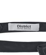 DISTRICT（ディストリクト）ネクタイ 黒 サイズ:- メンズ/2200687523344