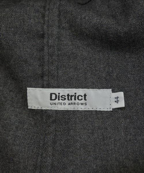 DISTRICT（ディストリクト）ジャケット グレー サイズ:-(S位) メンズ/2200692511190