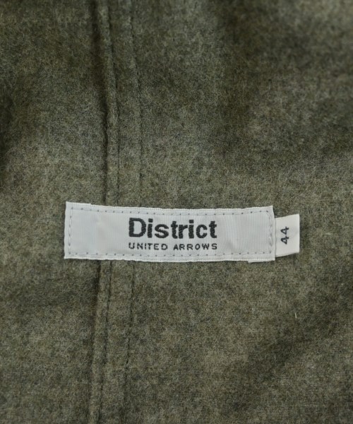DISTRICT（ディストリクト）ジャケット カーキ サイズ:-(S位) メンズ/2200692511206