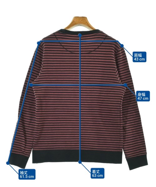 PRETTY GREEN（プリティー　グリーン）スウェット 赤 サイズ:2(M位) メンズ/2200640282042